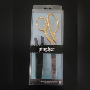 Gingher gold handle 8" shears